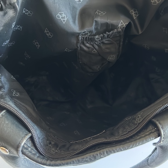 Aldo Black Soft Faux Leather Tote Bag - Picture 15 of 16